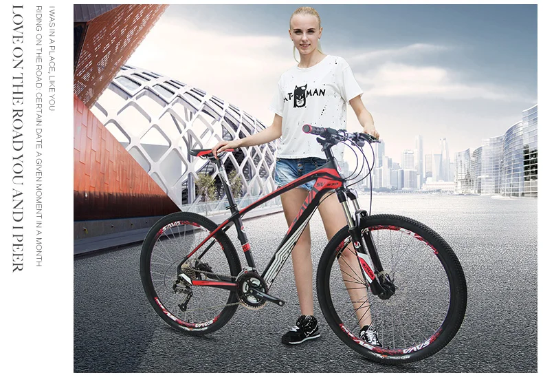 Perfect New brand Mountain Bike Carbon Fiber Frame 26 Inch Wheel 27 Speed Shiman0 Outdoor Sport Downhill Oil Disc Brake Bicycle 13