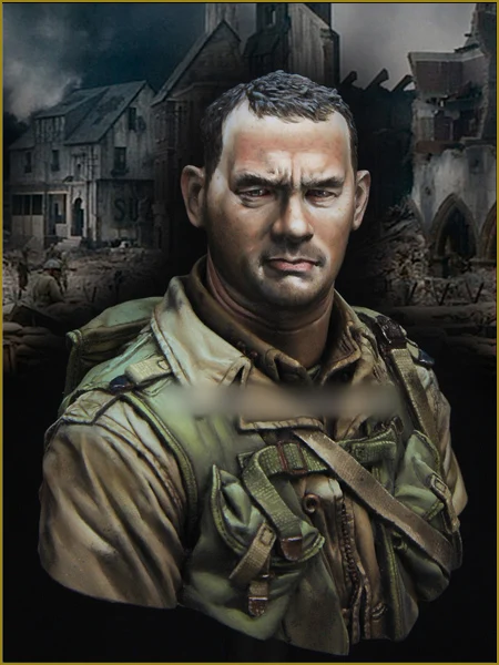 

[tuskmodel] 1:10 resin bust resin model kit WW2