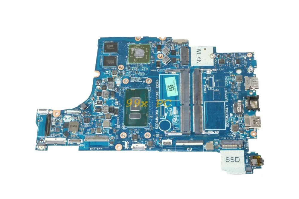 Материнская плата для ноутбука DELL Latitude 3480 материнская с I5-8250U процессором F093X 0F093X