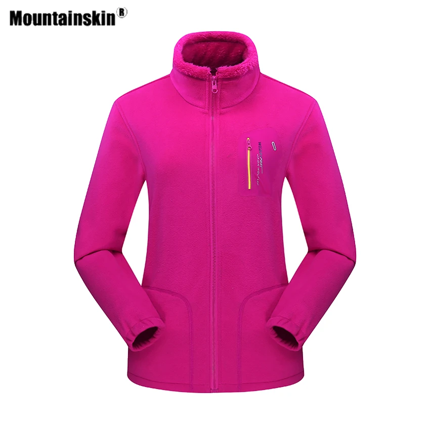 Skup Mountainskin mężczyźni kobiety zima polar turystyka sportowa kurtka na zewnątrz Camping grube termiczne Trekking mężczyzna narciarstwo wspinacka płaszcz VA472