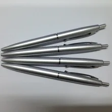 Тип продвижение Серебристая шариковая ручка на заказ поплавок ручка