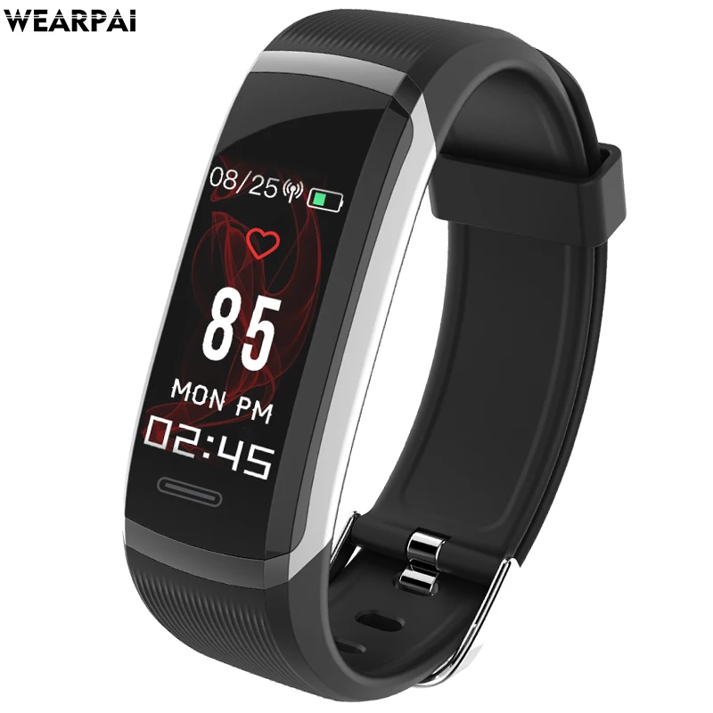 

Wearpai GT101 Smart Wristband Color Screen smart bracelet women men sport Fitness Tracker heart rate monitor waterproof ip67