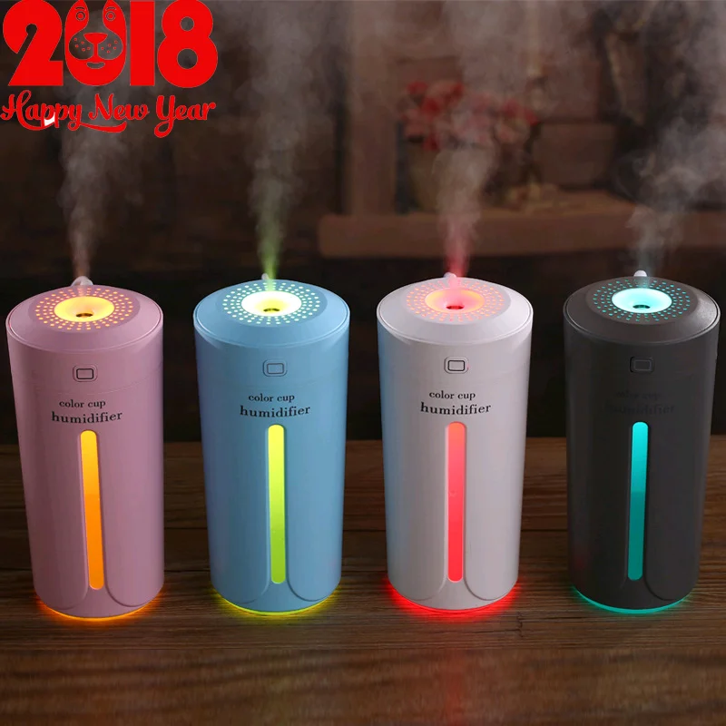 230ml Portable Ultrasonic Air Fresheners Humidifier Usb Mini Desktop