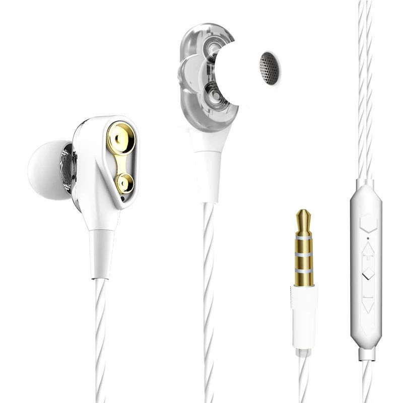 SENDEM Z3 Super Bass Наушники с двойной привод handsfree наушники Шум изоляция Hi Fi гарнитура