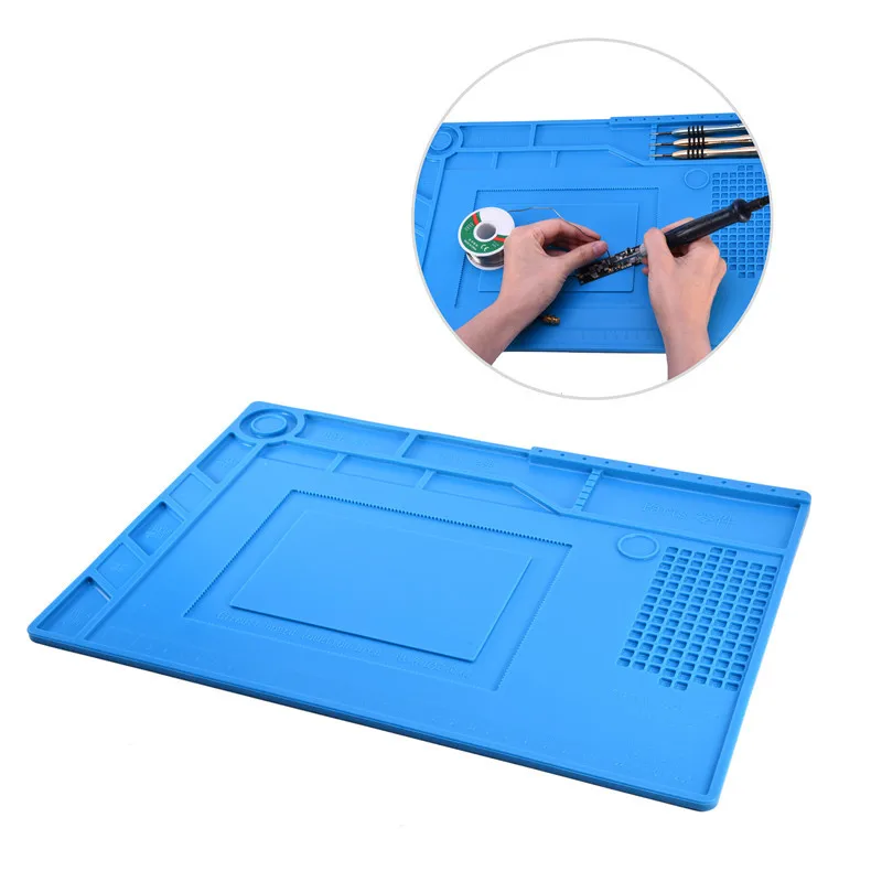 Heat Insulation Silicone Pad Desk Mat Maintenance 01