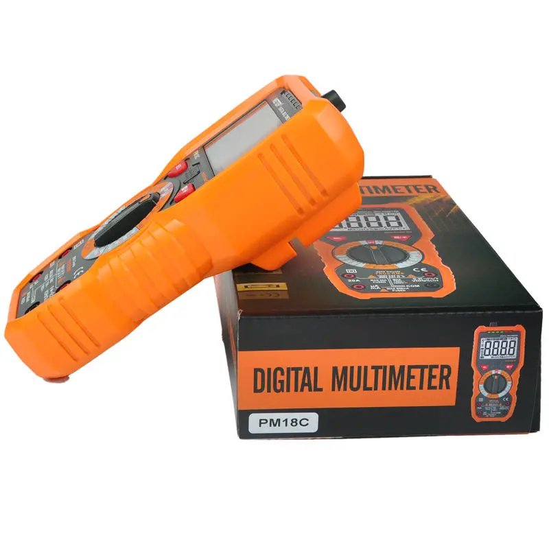 Koop PEAKMETER PM18C Digitale Multimeter Meten Spanning Weerstand Capaciteit Frequentie Temperatuur NCV Live Lijn Tester