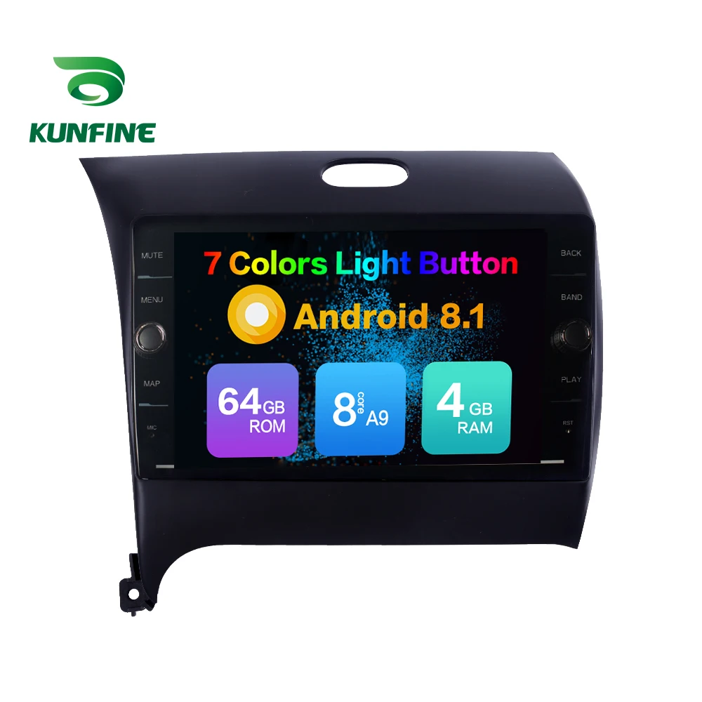 

Octa Core 4GB RAM 64GB ROM Android 8.1 Car DVD GPS Player Deckless Car Stereo for KIA K3 2012 2013 2014 2015 2016 Radio Unit