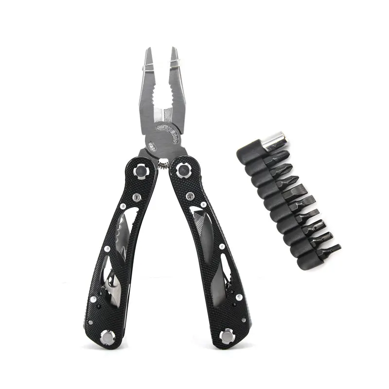 

PRIVEST Multitool Knife Folding Pliers Fishing MT-6252 Pinces 24 In 1 Multifunction Outdoor Utility Plier Cable Cutter Szczypce