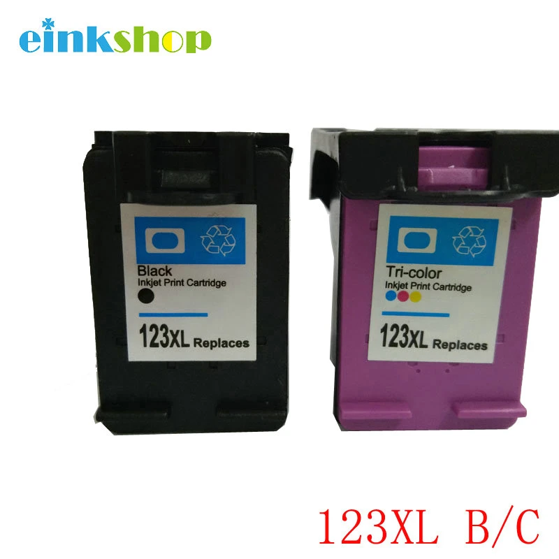 Einkshop Cartouches D Encre Pour Imprimante Hp Deskjet Compatible Avec Hp123 123xl Pour Envy 2130 1112 3630 3632 3055 4655 4516 Aliexpress