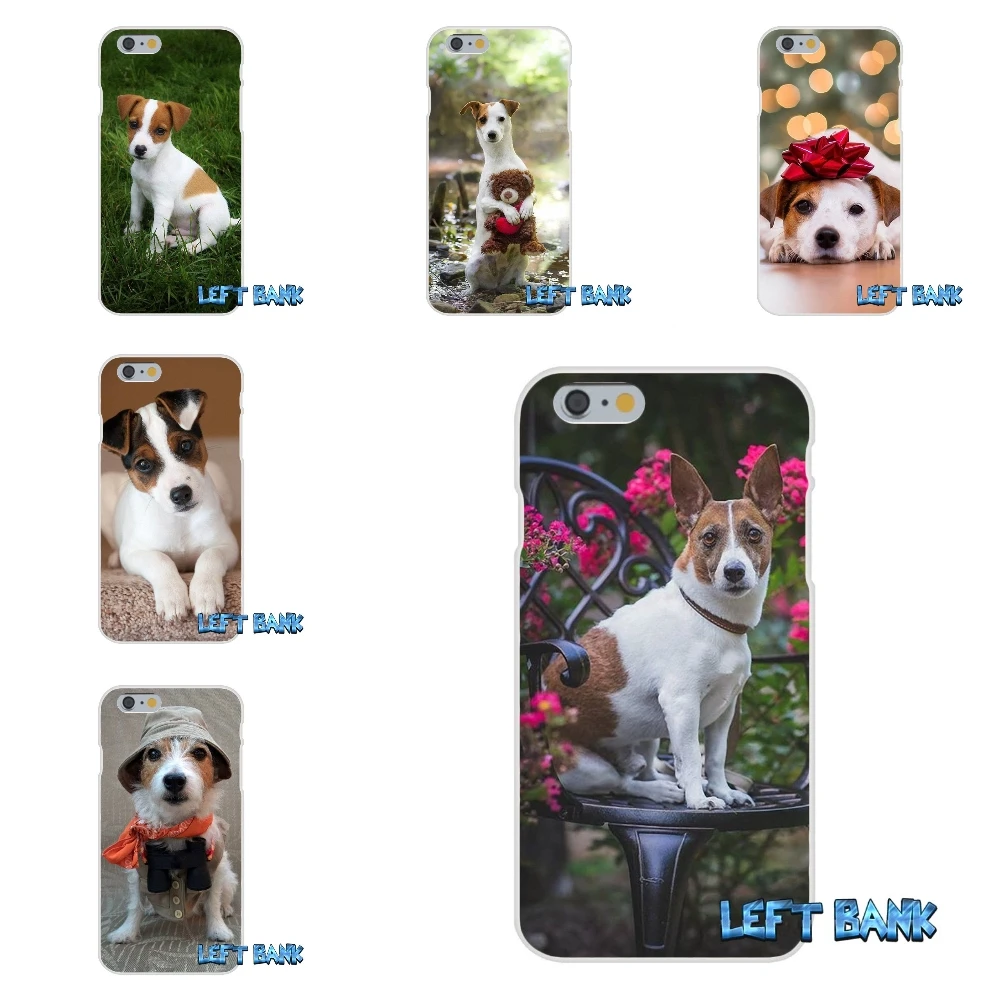 Jack Russell Terrier dog Soft Silicone TPU Transparent Cover Case For Samsung Galaxy Note 3 4 5 S4 S5 MINI S6 S7 edge | Мобильные