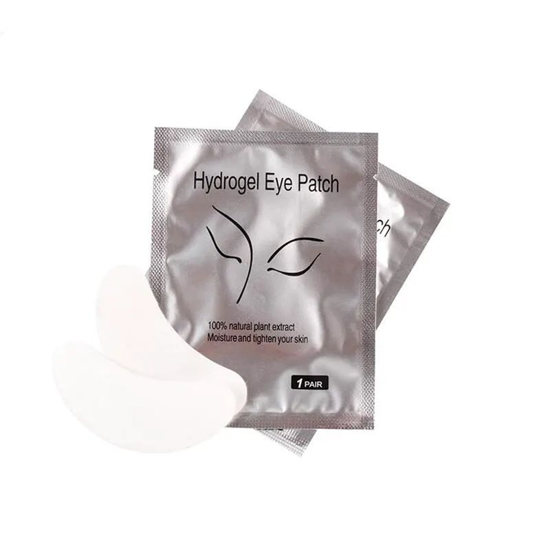 

100pairs Individual Eyelash Extension Pads Silk Eye Patches Under Eyepatch for Eyelash Extension Remover Makeup Tool
