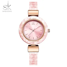 ShengKe брендовые роскошные женские часы минимализм модное платье дамский браслет водонепроницаемые наручные часы простые женские подарочные часы