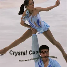 Профессиональное платье для фигурного катания на заказ для женщин с спандексом изящное Новое Брендовое платье для катания на коньках дети DR3292