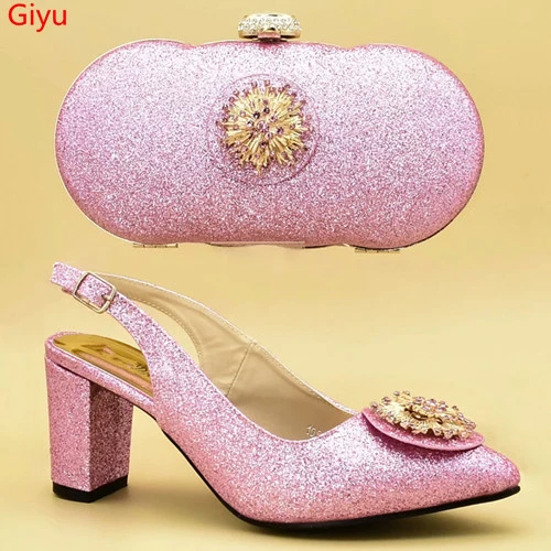 Pink shoes and bags to match Clearance