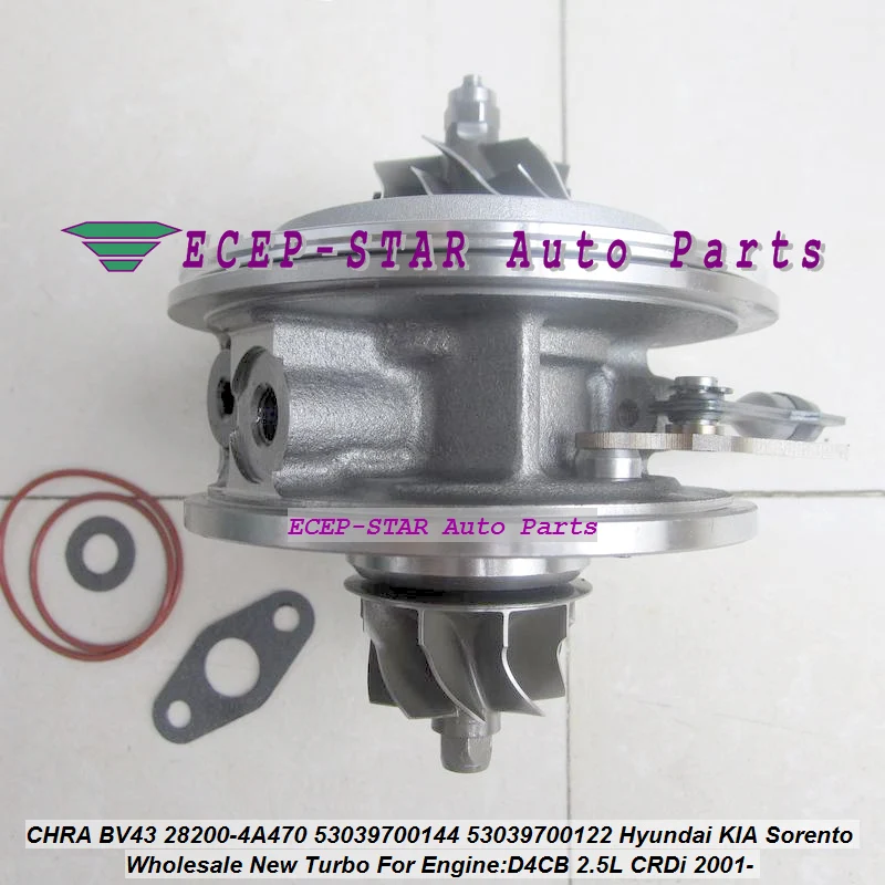 GL-Turbo Cartridge CHRA K03 53039700144 28200-4A470 28200 4A470 53039700122 144 122 For KIA Sorento