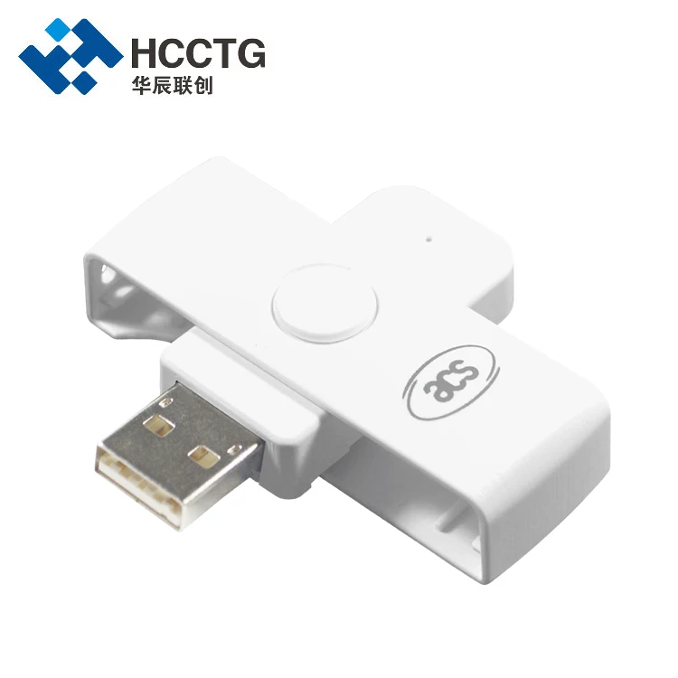 

Mini EMV Chip Contact USB Portable ISO 7816 Smart IC Card Reader ACR39U-N1