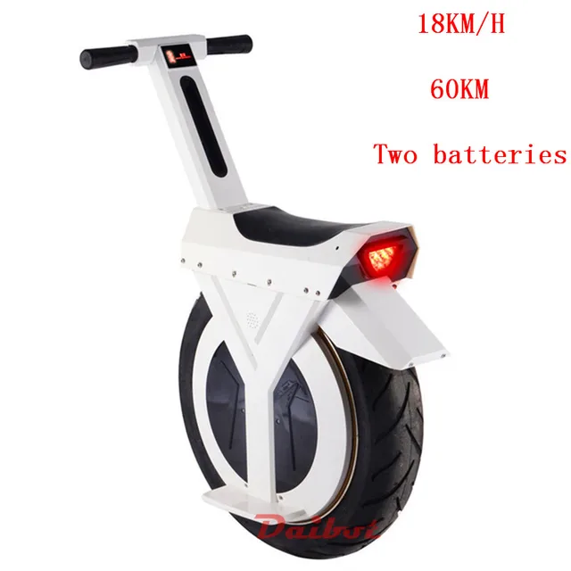 bicycle with one big wheel