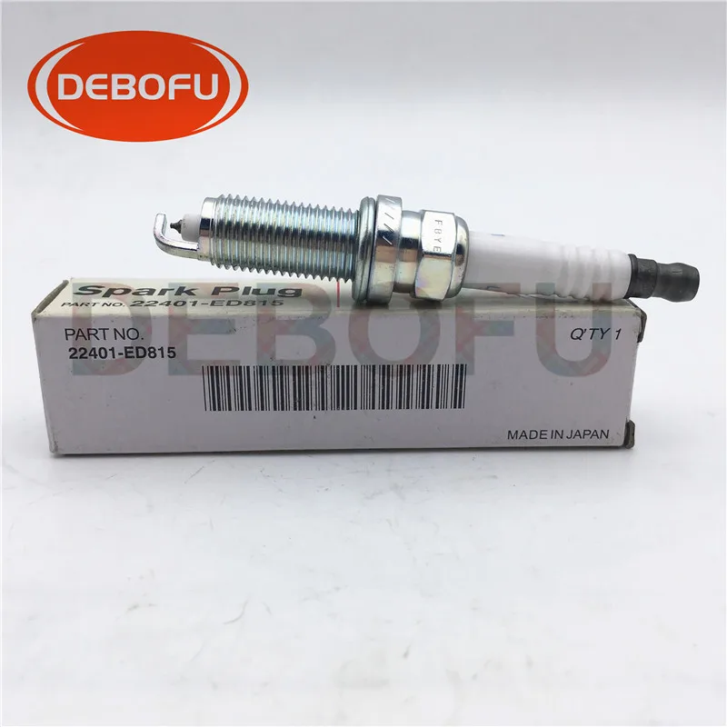 

50pcs LZKAR6AP-11 22401-ED815 Iridium Spark Plug For Nissan Micra March Note Tiida X-Trail Cube 22401 ED815 LZKAR6AP 11