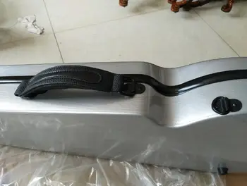 

High-end violin case triangle violin case beautiful fiber violin case 4/4