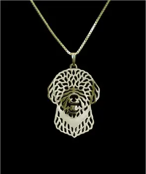 

DANGGAO Newest fashion Handmade Portuguese Water Dog pendant Necklace women choker necklace Dog Jewelry Pet Lovers Gift Idea