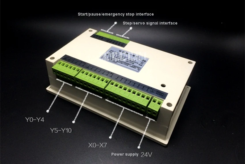 BR010-11T8X2M шаг контроллер Сервомотора 2 оси связь программируемый цилиндр электромагнитный клапан DC 12-26V 2A контроллер двигателя