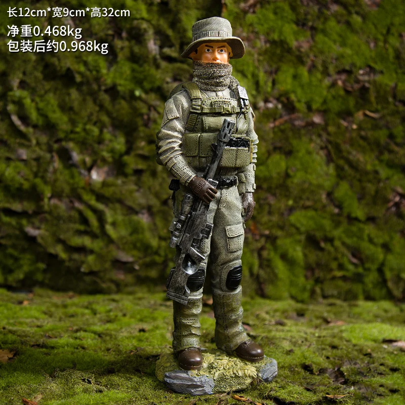 الأمريكي شخصية الرجعية مكتب النبيذ خزانة خاصة الزي الإبداعية الجندي الجندي نموذج نوم مكتب المفروشات