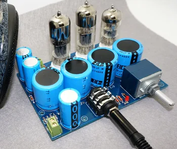 

6H6n + E88CC WCF pure bile tube amp kit