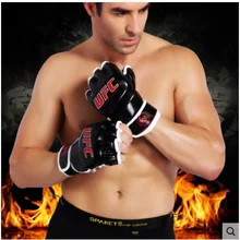 Полный UFC перчатки боксерские перчатки Санда боксерский мешок с песком пальмовый дышащий кожаный выпуск