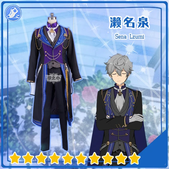 Anime! Ensemble Stars Sena Izumi Knights Generalsuniform sj Gothic Uniform Full Suit Cosplay Costume Free Shipping | Тематическая