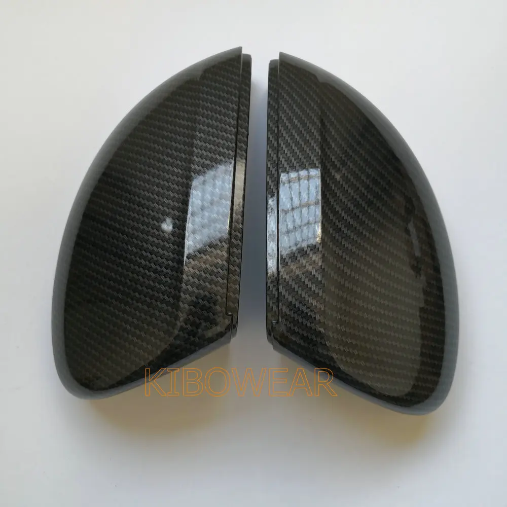 Пара бокового крыла зеркала крышки для VW Tiguan Allspace L MK2(углеродный вид) Замена