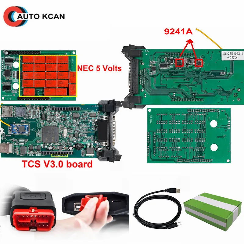 Skup Podwójne zielone pcb V3.0 przekaźniki nec tcs cdp pro Bluetooth 2016 R0 keygen jako wow Multidiag pro skaner obd2 samochody ciężarowe diagnostyczne