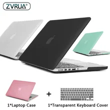 ZVRUA лучший чехол для ноутбука MacBook 13 15 дюймов Pro с retina A1502 A1398/CD rom A1278 A1286+ крышка клавиатуры