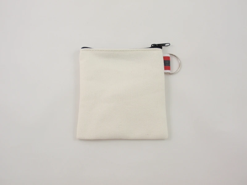 Free Shipping+Wholesale Small Canvas Purse Zip Wallet Coin Key Holder Case Bag,400pcs/lot-in ...