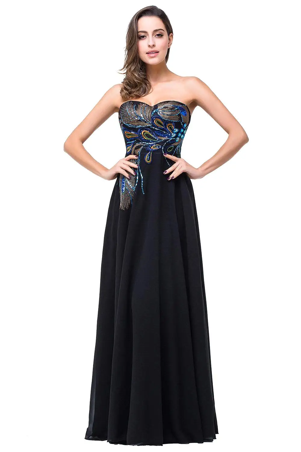 Online Get Cheap Long Peacock Prom Dress -Aliexpress.com - Alibaba ...