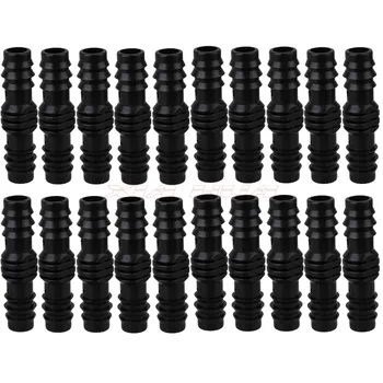 

20PCS 16MM external thread straight through connection tube Drip Irrigation Fitting pipe greenhouse micro nozzle member