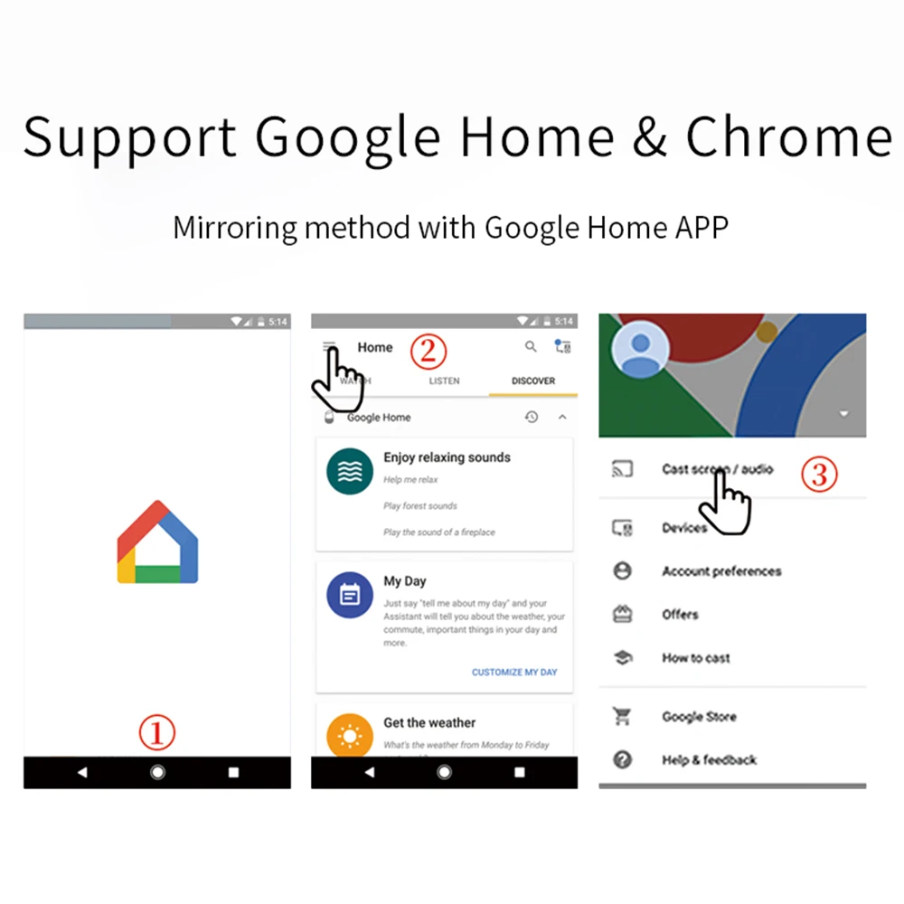 MiraScreen D7 TV Stick 2.4G+5G 1080P HDMI Miracast Airplay WiFi Display Receiver Dongle Support for Windows Andriod IOS