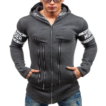 

2019 Men's hooded fleece Doublet hoodies movement Hoodies Brand Men Chest Letter Printing Sweatshirt Male Hoody Hip Hoodie
