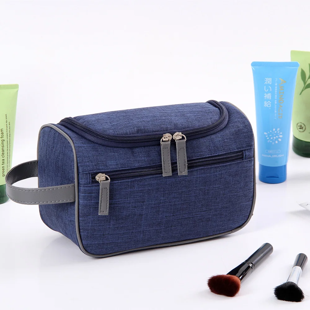 

Fashion Men's High Quality Waterproof Travel Organizer Toiletry Make Up Bag Women Large Necessaries Beauty Zipper Cosmetic Bag