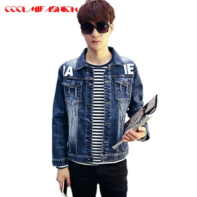 Mens Spring Autumn Jacket Denim Slim Fit Casual Streetwear Vintage Jean Clothing Mens Spring Autumn Jacket Denim Slim Fit Casual Streetwear Vintage Jean Clothing