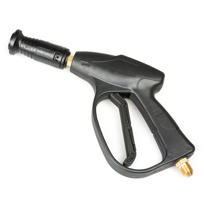 

High Pressure Car Wash Water Gun Cleaning Machine Brush Pump Parts Adjustable Head High Pressure Car Wash Fan Shaped Water Gun