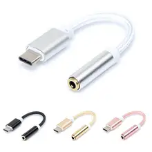 Usb type-C до 3,5 мм разъем для наушников AUX аудио кабель Кабель зарядного устройства usb type-C для Xiaomi 6/Mix 2