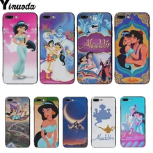 Yinuoda aladdin jasmine para iphone 7 7Plus funda carcasa para teléfono para iphone 5 5s SE 6s 6 7 8plus 8 X XS X XR XSMAX teléfono caso(China)