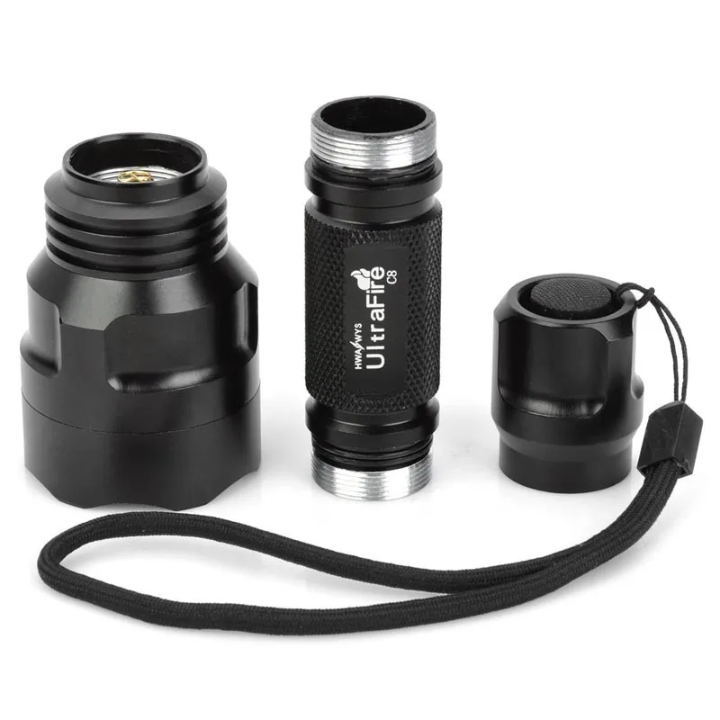UltraFire CREE XM-LT6 18650 flashlight torch lantern hunting outdoor lighting tactical switch luz T6 transmitter bulb LED lamp UltraFire CREE XM-LT6 18650 flashlight torch lantern hunting outdoor lighting tactical switch luz T6 transmitter bulb LED lamp