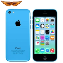 Разблокированный Apple iPhone 5C ips 4,0 ''Dual Core 1 Гб Оперативная память 8/16/32 ГБ флэш-памяти, Встроенная память 8MP WCDMA gps WI-FI IOS используется для смартфона
