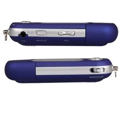 New Portable MP3 Blue 4GB USB LCD MP3 Player w/ FM Radio Voice Recorder