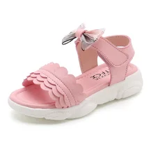 Summer Girl Sandal Kids Shoes For Girls Children non-slip soft bottom Bowtie Princess Shoes 4T 5T 6T 7T 8T 9T 10T 11T 12T 14T Summer Girl Sandal Kids Shoes For Girls Children non-slip soft bottom Bowtie Princess Shoes 4T 5T 6T 7T 8T 9T 10T 11T 12T 14T