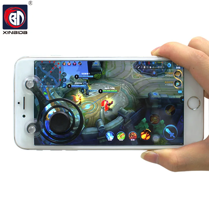 Kopen BD Nieuwe Hot Kleine Size Stok Spel Joystick Joypad Voor iPhone voor Pad Touchscreen Mobiele telefoon Mini Rocker Voor Arcade Game