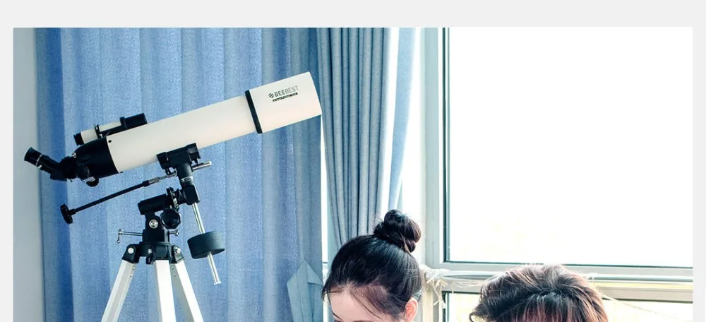Xiaomi BEEBEST XA90 профессиональный открытый астрономический телескоп основное зеркало калибра алюминий 90 мм с высоким увеличением HD