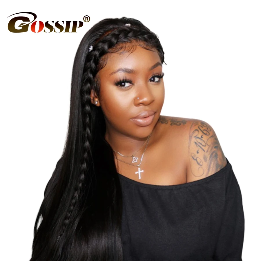 

Straight Lace Front Wig 13x4 Lace Wig Can Be Ponytail Frontal Wig PrePlucekd With Baby Hair Remy Brazilian Human Hair Wigs Women