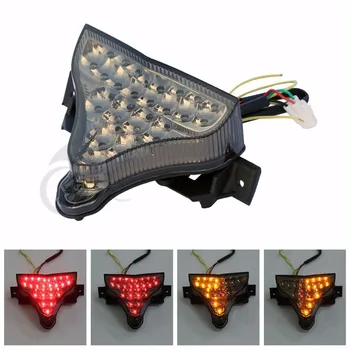 

Motorcycle Brand NEW Smoke ABS LED Turn Signal Tail-light For Yamaha YZF R1 R 1 2009-2014